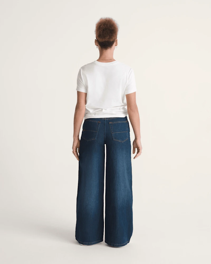 Check-5 Low Rise Baggy Pants