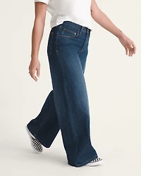 Check-5 Low Rise Baggy Pants