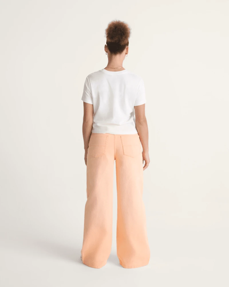 Check-5 Low Rise Baggy Pants