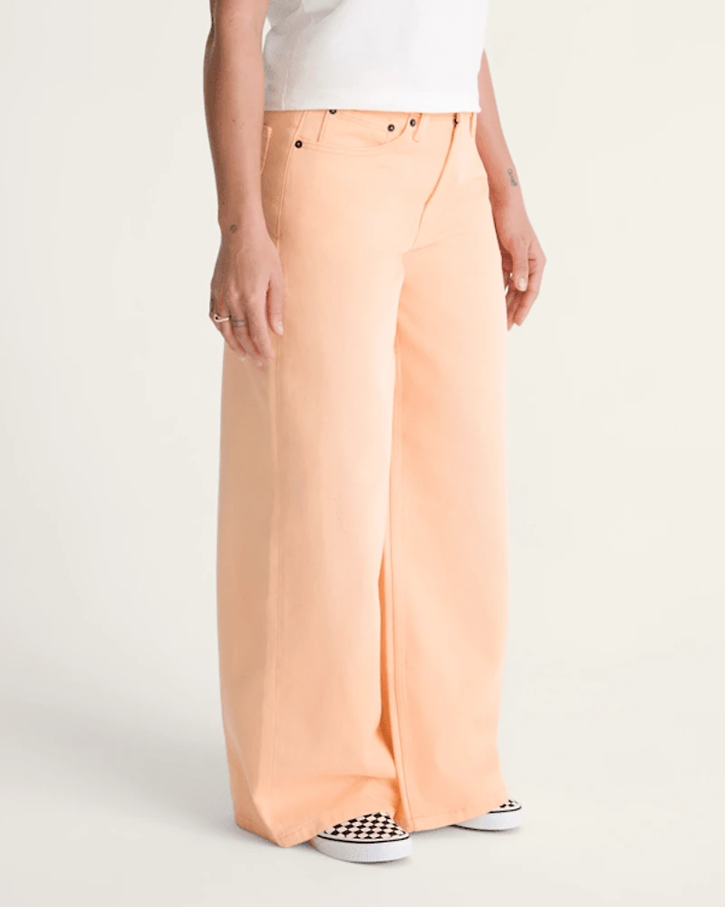 Check-5 Low Rise Baggy Pants