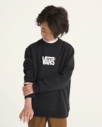 Kids Stretch Logo Crew Sweatshirt