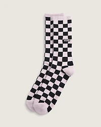 Checkerboard Crew Socks