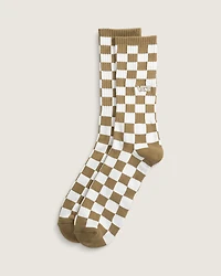 Checkerboard Crew Socks