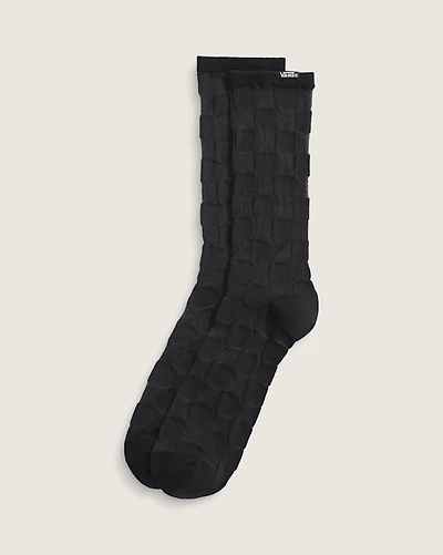 Hazy Sheer Crew Socks