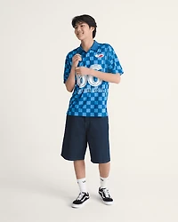 Premium Check-5 Baggy Denim Short