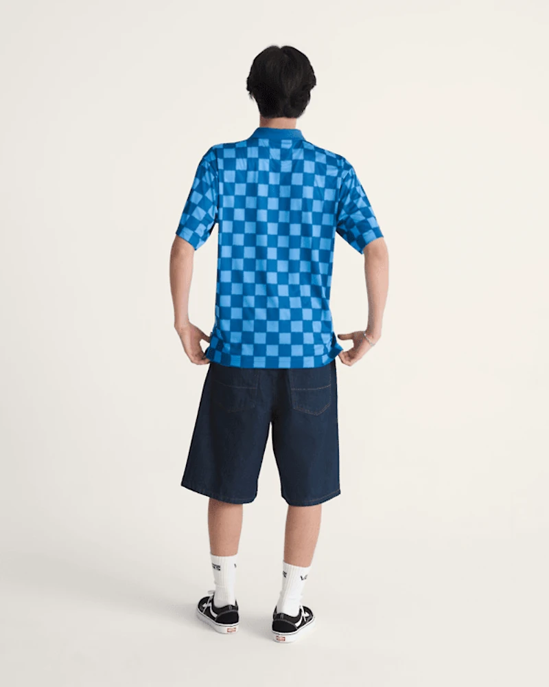 Premium Check-5 Baggy Denim Short