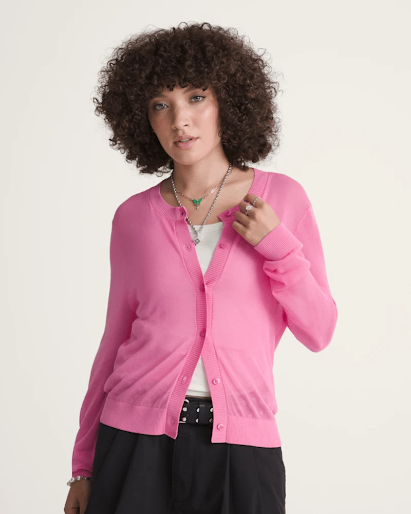 Dolly Sheer Cardigan Sweater