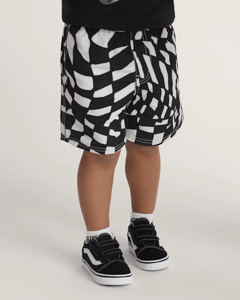 Little Kids Primary II Printed Elastic Boardshort