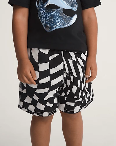 Little Kids Primary II Printed Elastic Boardshort
