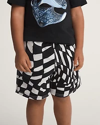Little Kids Primary II Printed Elastic Boardshort
