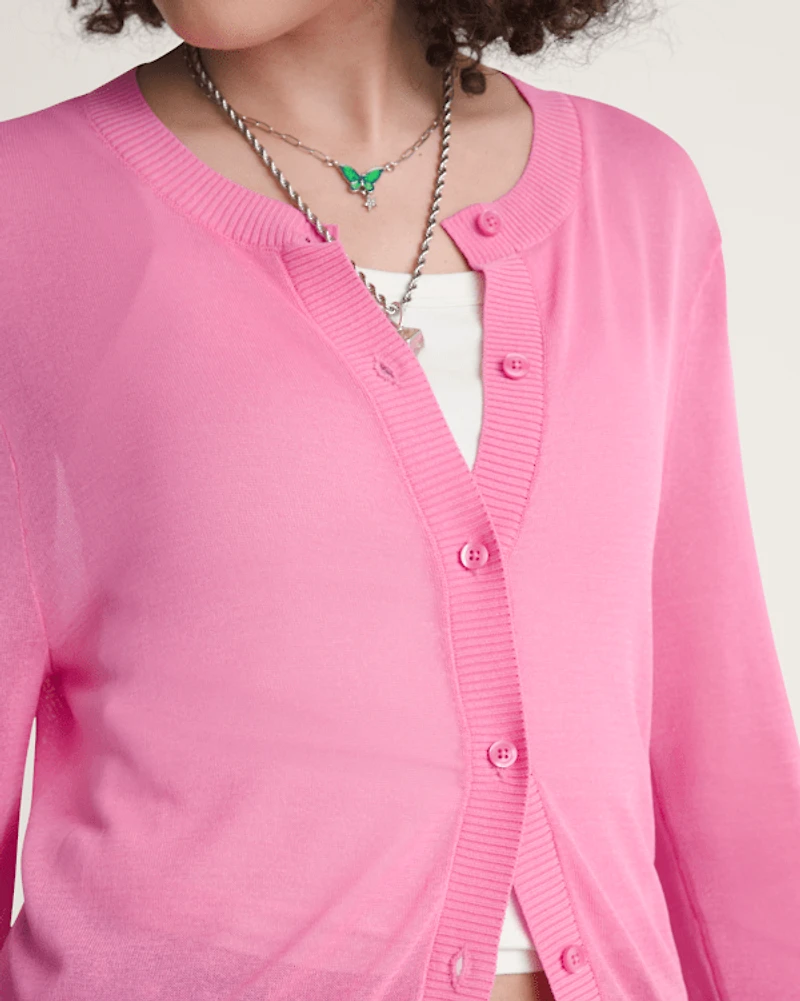 Dolly Sheer Cardigan Sweater