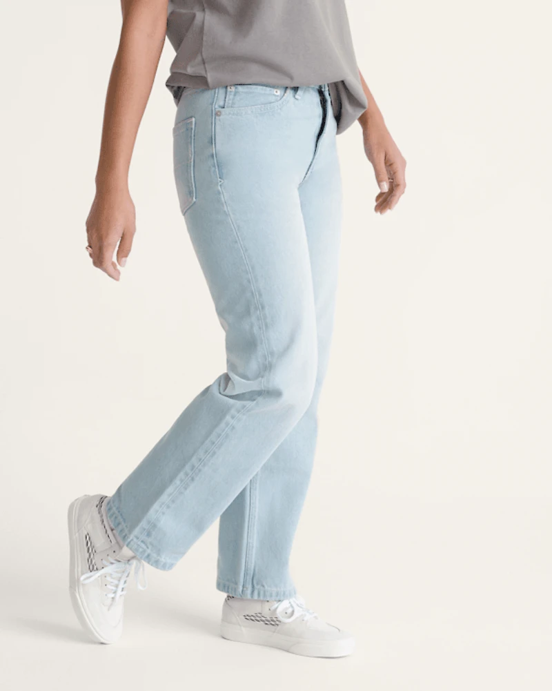 Check-5 Mid Rise Straight Pants