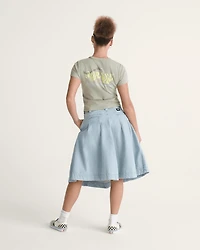 Authentic Chino Denim Skirt