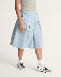 Authentic Chino Denim Skirt