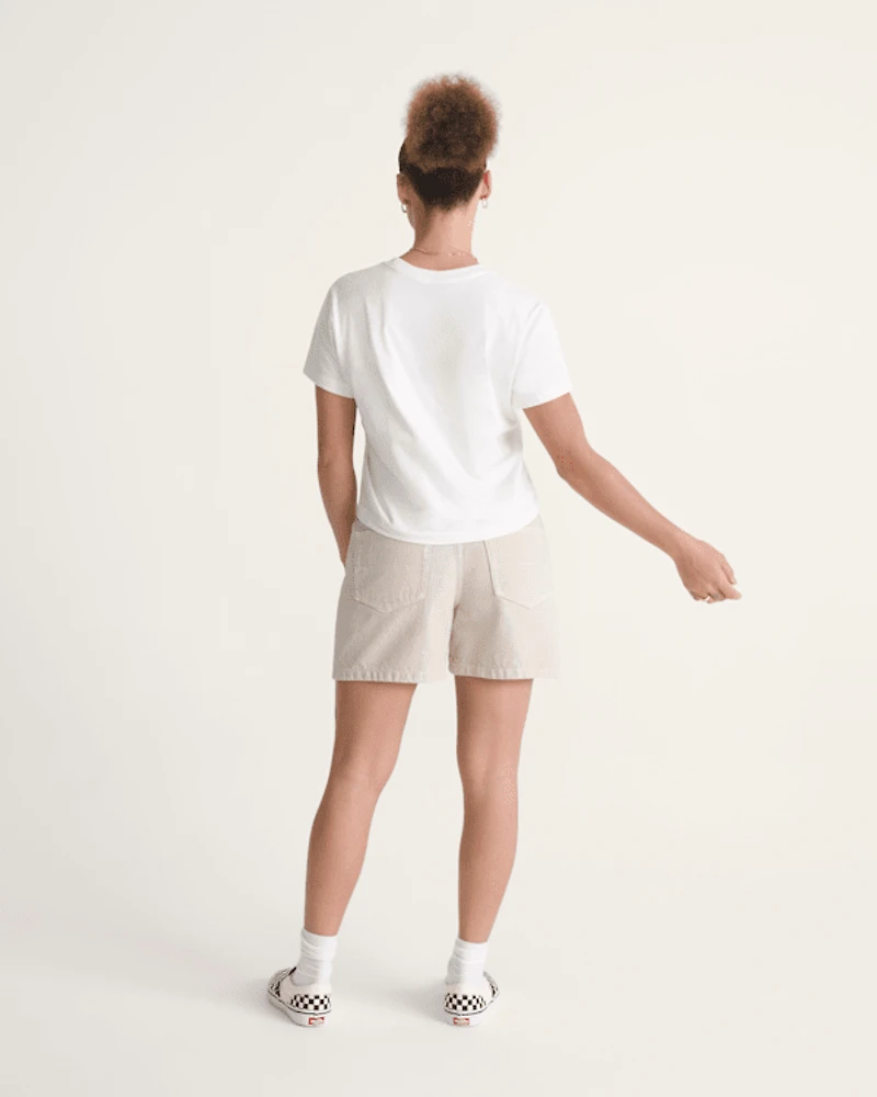 Check-5 Mid Rise Shorts