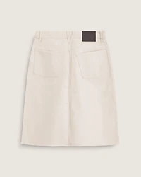 Canvas Midi Skirt