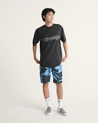 Airbrush Floral Boardshorts