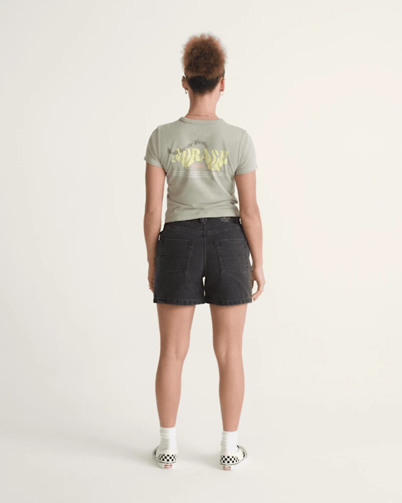 Check-5 Mid Rise Shorts
