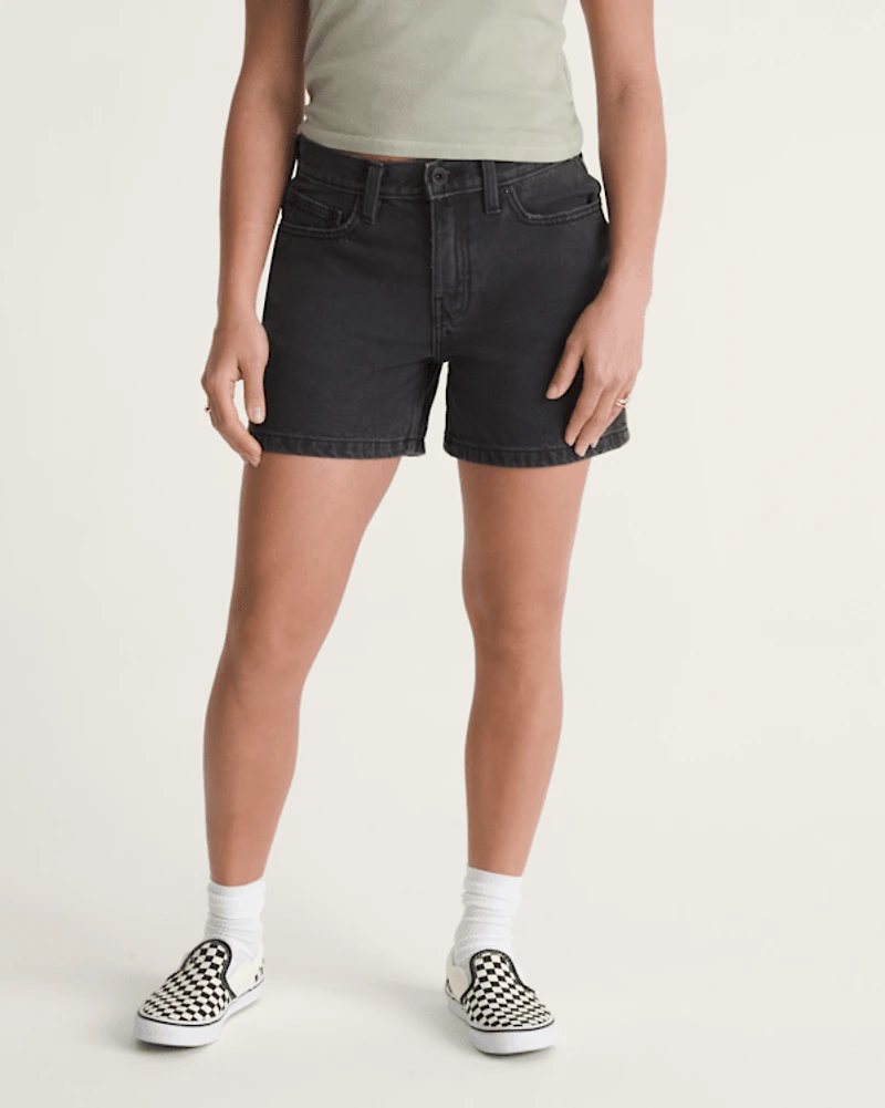 Check-5 Mid Rise Shorts