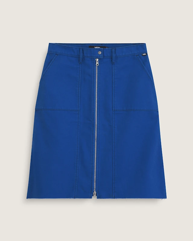 Canvas Midi Skirt