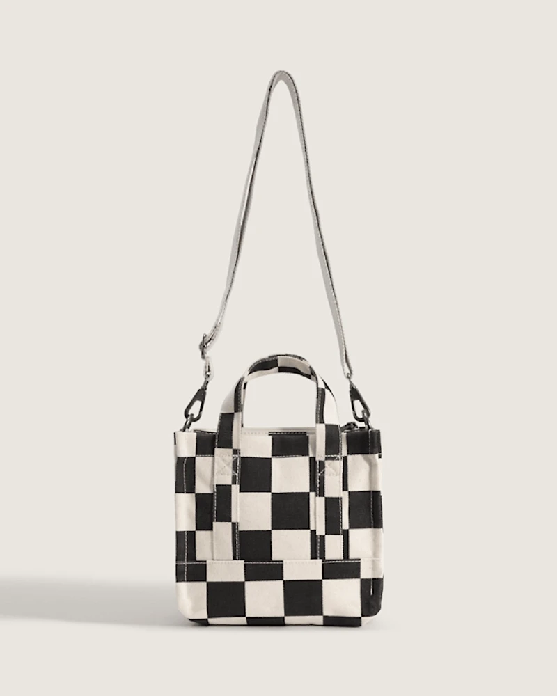 Lil Pergs Checkerboard Tote Bag