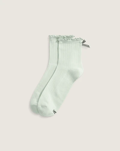 Bow Back Crew Socks