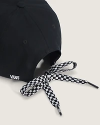 Bow Back Curved Bill Jockey Hat