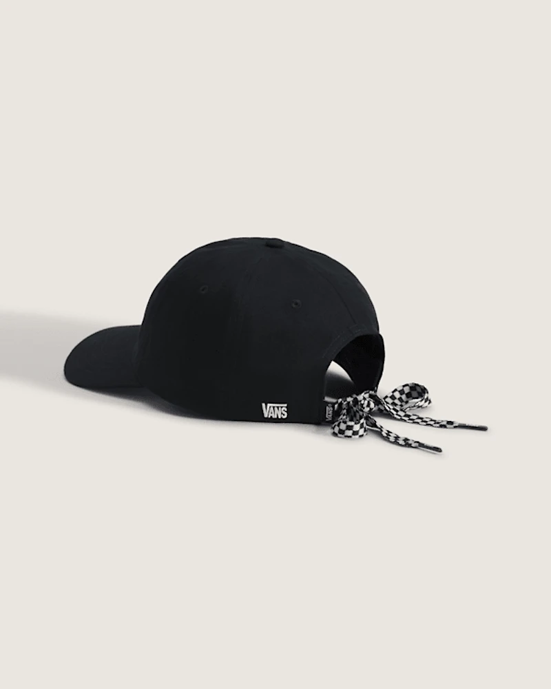 Bow Back Curved Bill Jockey Hat