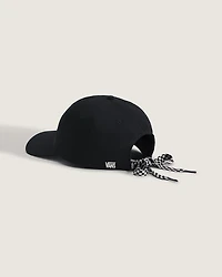 Bow Back Curved Bill Jockey Hat