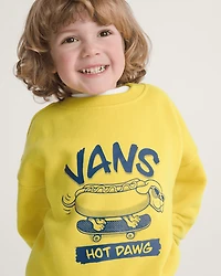 Little Kids Hot Dawg Crew Sweatshirt