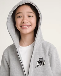 Kids Dumpster Raccoon Zip Hoodie