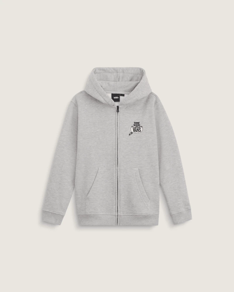 Kids Dumpster Raccoon Zip Hoodie