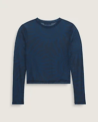 Ludlow Mesh Long Sleeve Top