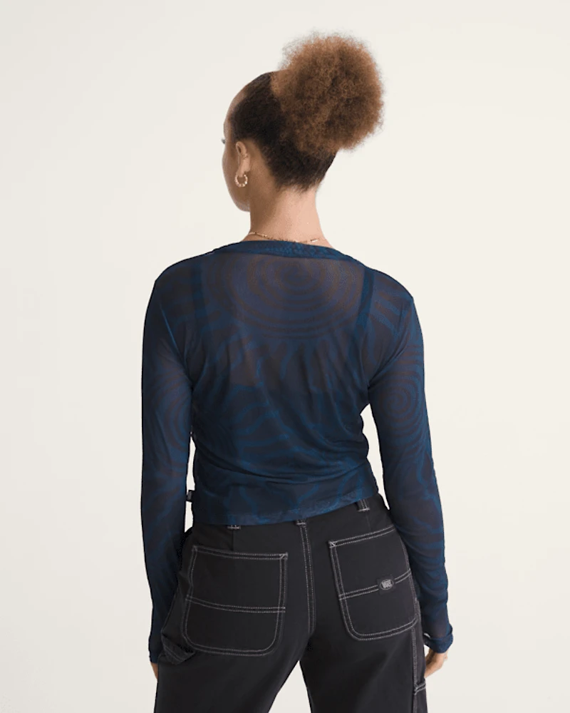 Ludlow Mesh Long Sleeve Top