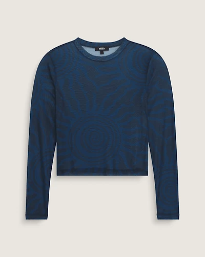 Ludlow Mesh Long Sleeve Top