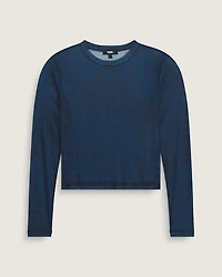 Ludlow Mesh Long Sleeve Top