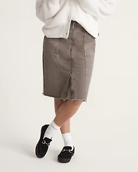 Denim Midi Skirt