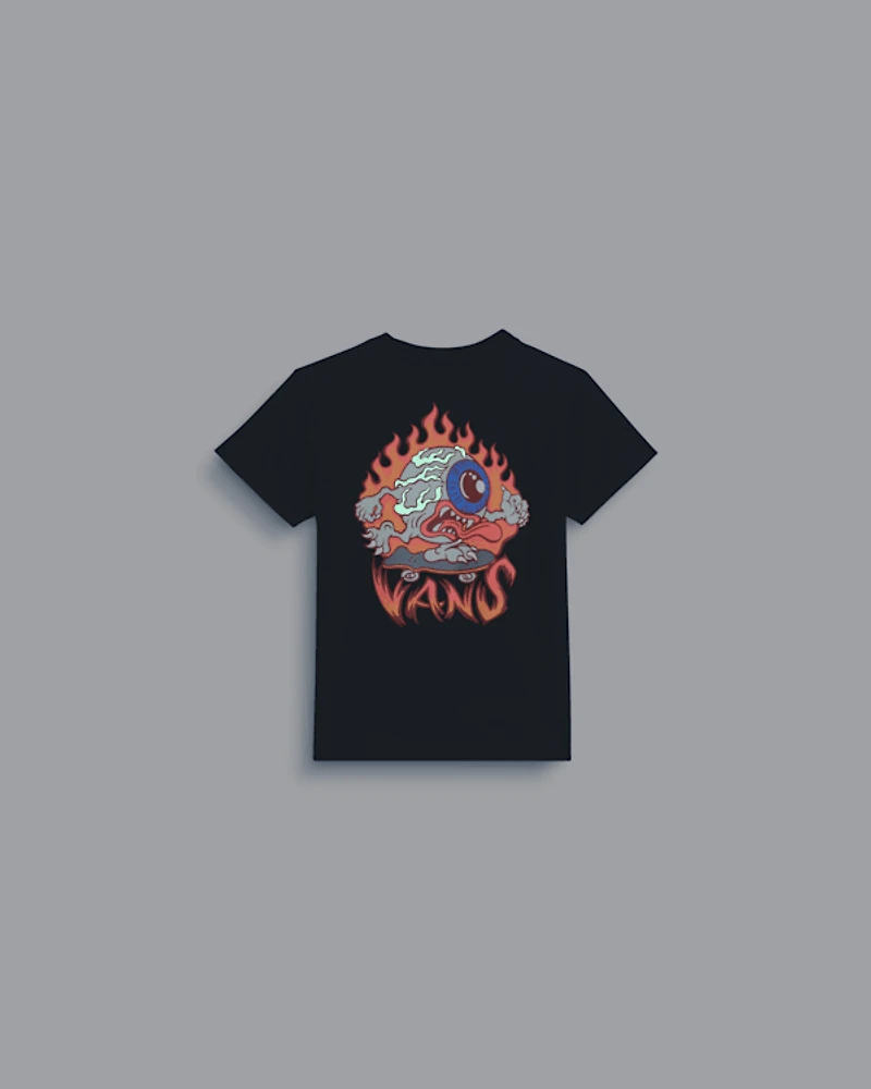 Little Kids Eye Skate Glow The Dark T-Shirt