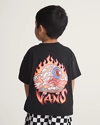 Little Kids Eye Skate Glow The Dark T-Shirt