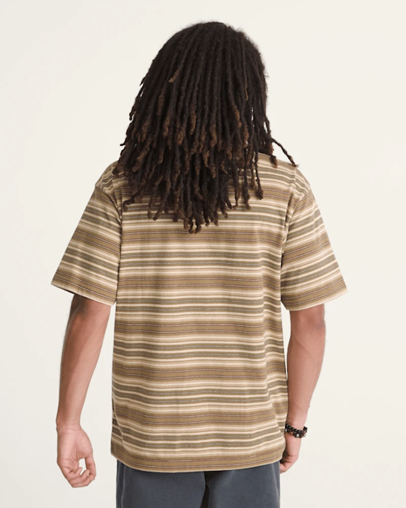 Ringer Striped Knit Shirt