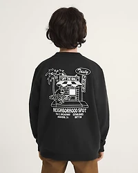 Kids Food Spot Crew Pullover