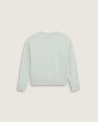 Kids Script Logo Oversized Crew Sweatshirt