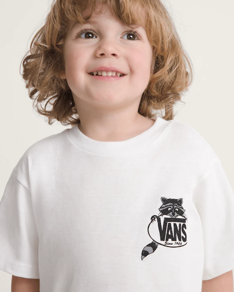 Little Kids Dumpster Raccoon T-Shirt