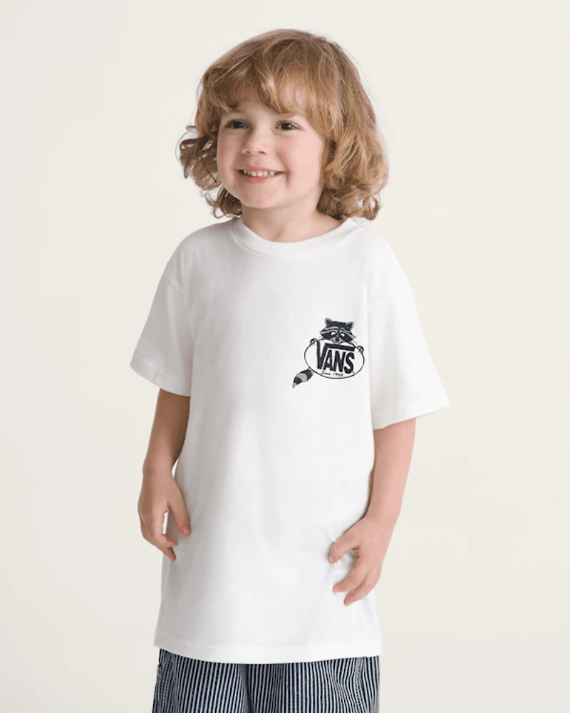 Little Kids Dumpster Raccoon T-Shirt