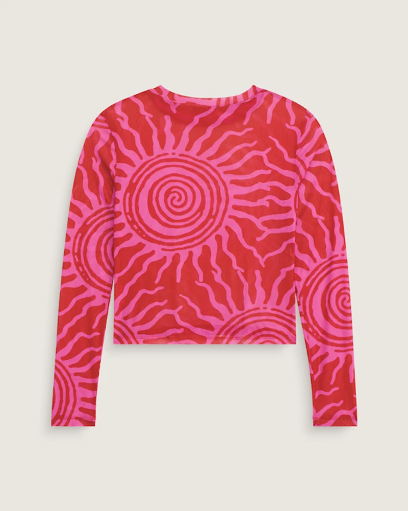 Ludlow Mesh Long Sleeve Top