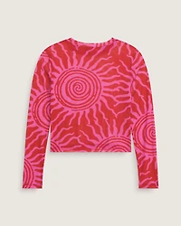 Ludlow Mesh Long Sleeve Top
