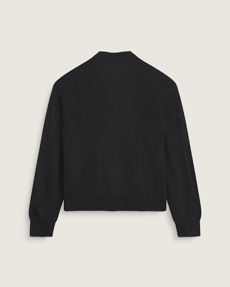 Teddy Round Neck Cardigan