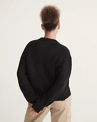 Teddy Round Neck Cardigan