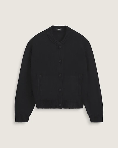 Teddy Round Neck Cardigan