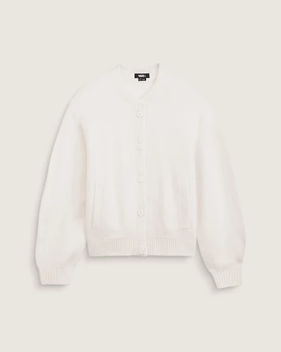 Teddy Round Neck Cardigan